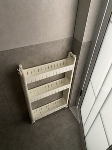 9/10cm夹缝置物架卫生间浴室超窄缝隙厨房冰箱边极窄收纳储柜推车