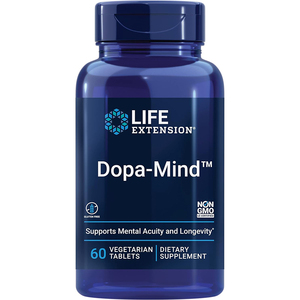 Life Extension Dopa-Mind多巴胺片 含野生绿燕麦 睡眠情绪调节
