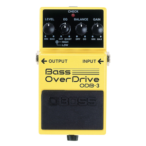 BOSS ODB-3 odb3  bass 电贝司过载单块 四五六弦贝斯过载效果器