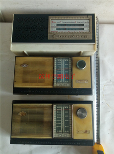 老收音机老物件二手旧电子晶体管收音机戏匣子民俗老物件影视道具