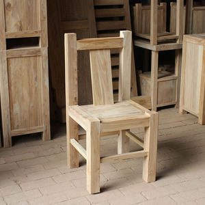 老榆木椅子实木餐椅电脑椅原木办公椅饭店靠背椅毛坯白茬工厂直销