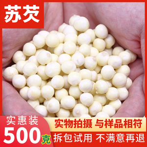 新货苏芡农家自产芡实鸡头米干货500g 苏州特产茨实新鲜欠实天然