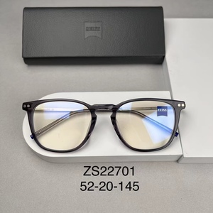 正品Zeiss/蔡司眼镜框时尚全框休闲商务男女近视眼镜架ZS22701