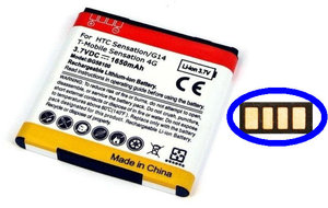 适用 HTC Sensation G14 T-Mobile sensation G4 Z710e Z710t电池