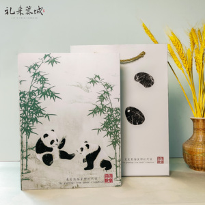 熊猫剪纸邮票册四川成都旅游纪念品中国风特色礼物送老外出国礼品
