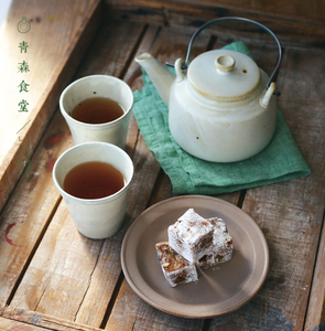 〈青森食堂〉日本制studio m'做旧铁手柄宽口粗陶风格红茶壶茶器