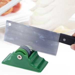 纳吉家 家用带底座磨刀石 磨刀器厨房用品剪刀棒剪子器快速磨菜刀