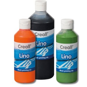 荷兰Creall水性版画油墨 进口专业木刻板油墨版画250毫升可水洗
