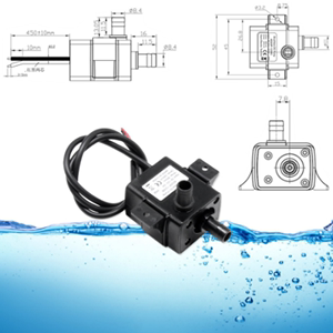 静音12V5W直流无刷水泵电脑水冷散热DIY用于潜水长寿命微型离心泵