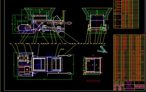 K0、K1、K2、K3、K4五套给煤机全套图纸  二维 机械 cad 图纸