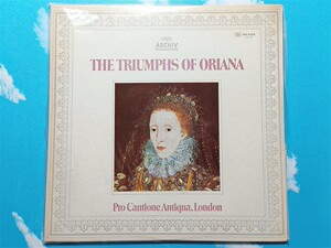 ARCHIV The Triumphs of Oriana Pro Cantione Anti 12寸黑胶LP