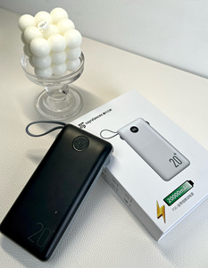 华为实体店在售塞尔兰斯自带线移动充电宝电源支持苹果15手机方便