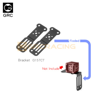 GRC 1/10牧马人机盖专用射灯支架 SCX10三代攀爬车仿真射灯G157CT