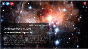 NASA生日星云图 电子版 你生日那天的宇宙 哈勃望远镜366天星空图