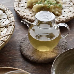 国内现货日本职人手工制作耐热玻璃日式茶壶绿茶红茶壶花茶壶家用