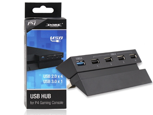 PS4 DOBE原装HUB扩展器 PS4 HUB USB转换器 2转5 集线器包邮