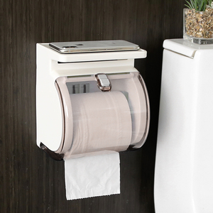 振兴防水挂墙卷纸架免打孔浴室卫生间纸巾盒卷纸盒塑料厕所厕纸盒