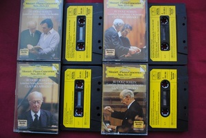 古典音乐磁带，DG，赛尔金/阿巴多《莫扎特钢琴协奏曲》