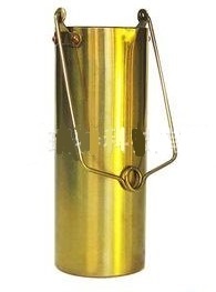 500ml黄铜采样杯 筒式采样器 液体石油取样桶 非焊接