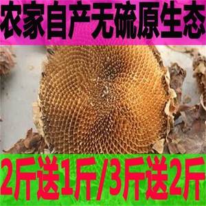 干葵花盘新货天然无硫2送1/3送2 向日葵葵花籽盘新鲜药用生瓜子盘