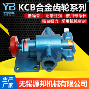 耐高温齿轮泵抽油泵头KCB18.3/83.3密封输油润滑增压合金齿轮油泵