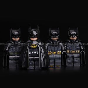 兼容乐高DC蝙蝠侠积木人仔电影正义联盟黎明基顿大本超级英雄玩具