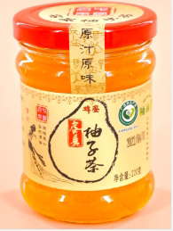 【柚缘堂】广西容县韩国风味即冲果酱荔枝蜂蜜柚子茶