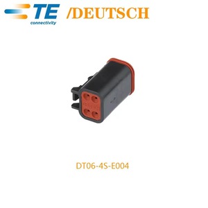 DEUTSCH德驰汽车连接器DT06-4S-E004原装进口插接件DT06-4S系列