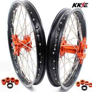 KKE改装轮毂KTM越野摩托车SX SXF EXC-R XCF XCW 125-530cc滑胎圈