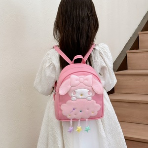 儿童皮质小背包女童时尚洋气外出双肩包小女孩韩版可爱幼儿园书包