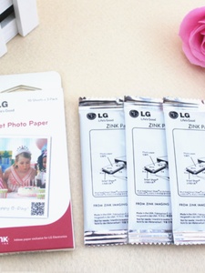 LG PD251/PD239/PD233照片打印机相纸原装 口袋相印机ZINK相片纸