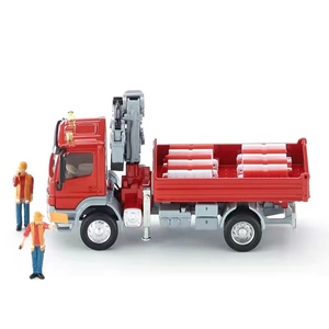 包邮德国SIKU 奔驰卡车带起重机吊车模型玩具3534合金模型玩具