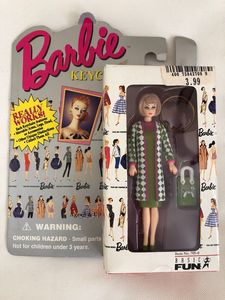 芭比 barbie 复古娃娃配件 装饰品 钥匙扣
