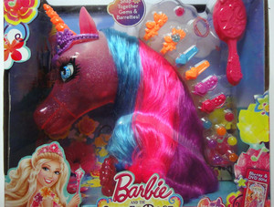 Barbie Secret door 神秘之门 芭比娃娃 马头造型 长发梳妆玩具