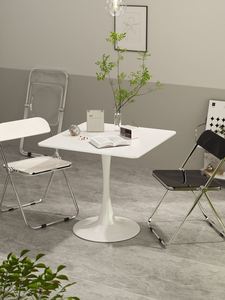 方形茶几客厅家用小户型简易小桌子阳台茶桌椅组合现代简约方桌