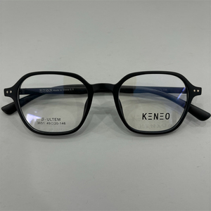 Made In China眼镜架β-ULTEM KNO肯诺眼镜框3051多边形49-20-146