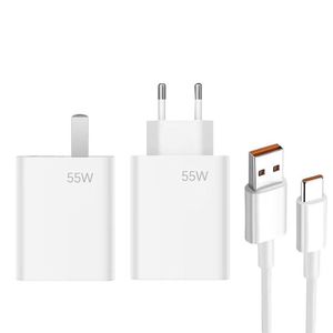 For Xiaomi 120W 67W 33W EU Fast Charger MDY-10-EF QC3.0 Wall Adapter