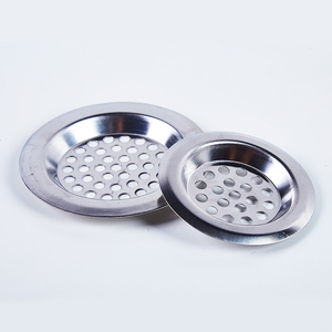 不锈钢水槽过滤网筛 水池漏斗浴池厨房洗菜盆超细圆孔 下水头配件