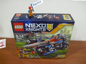 Lego 樂高 70315  未來騎士團 克雷的聖劍戰車, 包郵