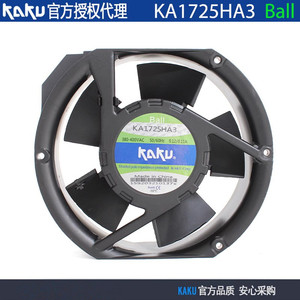 台湾KAKU卡固KA1725HA3 17251 380V 0.12/0.11A轴流散热风扇风机