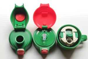 熊本士3D儿童保温杯316正品配件原装吸管盖直饮盖倒水盖