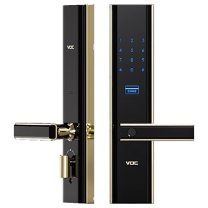 VOC指纹锁X9密码锁家用防盗门锁智能锁天猫精灵电子锁杭州包安装