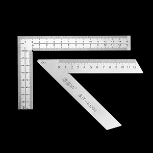 高精度 45度角尺 90度角度测量尺 加厚 塑钢 铝合金 门窗型材