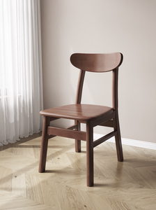 全实木椅子北欧现代简约餐椅靠背书房凳子书桌学生学习卧室家用椅