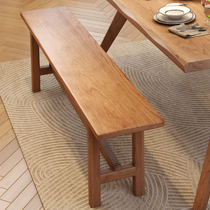 实木长条凳樱桃木北欧茶几凳餐桌长凳子日式换鞋凳简约家用长板凳