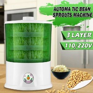 220V Automatic Bean Sprouts Machine 3 Layer Large Capacity