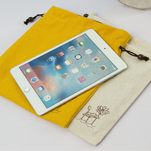 苹果新iPad mini4保护套 小米平板3电脑壳防摔布袋棉麻绒布袋包邮