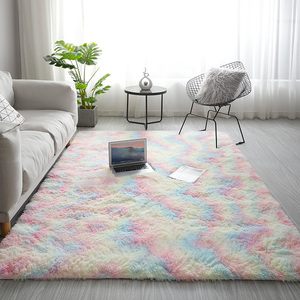 地毯卧室冬天客厅床边毯2024新款高级感毛毯地垫房间茶几长绒加厚