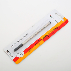 pimio毕加索宝珠笔芯签字笔笔芯0.5/0.7mm旋转式笔芯黑色水笔芯