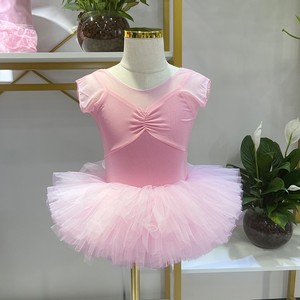 女童芭蕾舞练功服夏季纯棉高端吊带舞蹈服儿童芭蕾舞裙中国舞考级